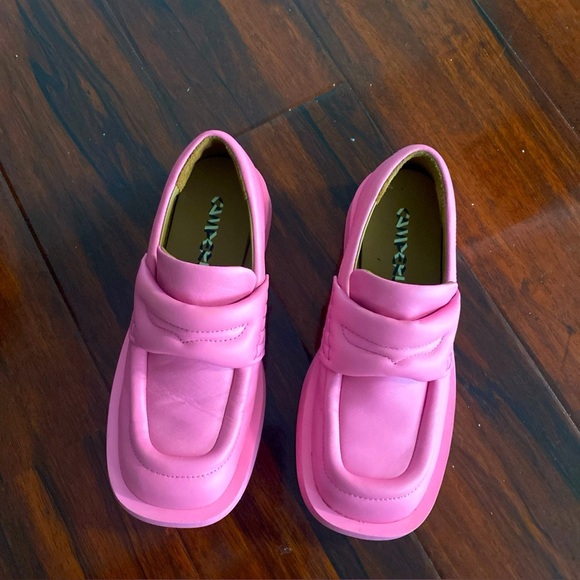 CAMPERLAB Mil 1978 Padded Pink Leather Loafers Women Size Eu38 US 7.5 ( S - 1) - Picture 3 of 9